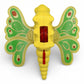 Vintage 1980s doll playset. Butterfly Flitter-bit. Close up 2 view.