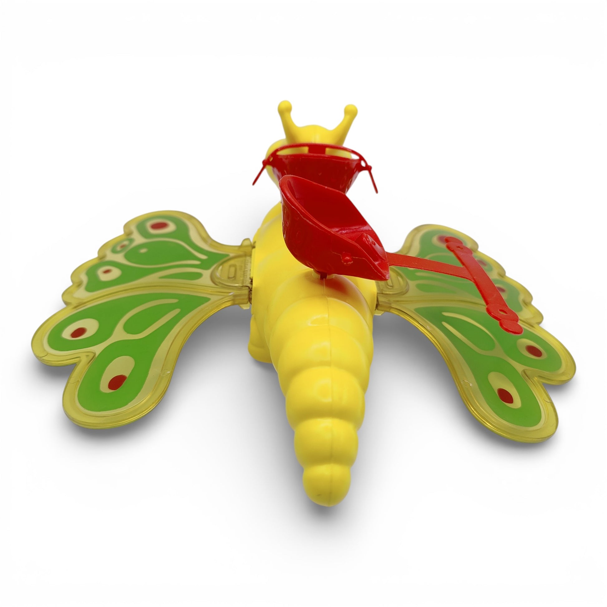 Vintage 1980s doll playset. Butterfly Flitter-bit. Close up 3 view.