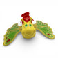 Vintage 1980s doll playset. Butterfly Flitter-bit. Close up 5 view.