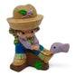 1982 Strawberry Shortcake Huckleberry Pie PVC Figure Front view