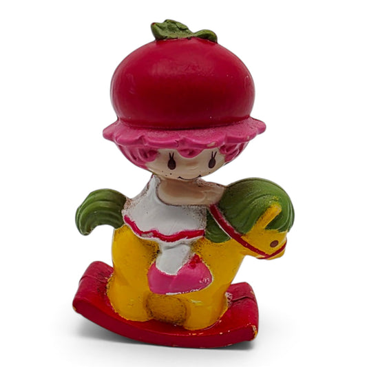 1982 Strawberry Shortcake Raspberry Tart PVC Figure Front view
