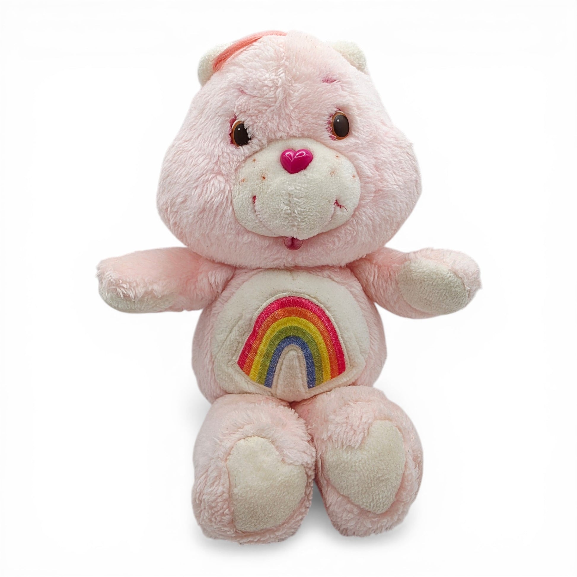 1983 Care Bears 33cm Cheer Bear plush — Front view