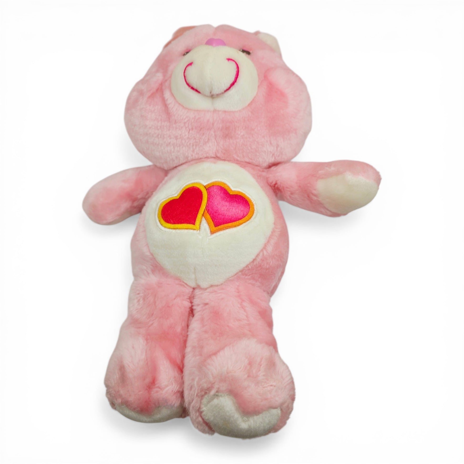1983 Care Bears 33cm Love-a-Lot Bear plush — Close-up 4
