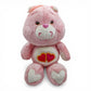 1983 Care Bears 33cm Love-a-Lot Bear plush — Front view