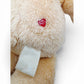 Vintage 1980s plush. Champ Bear. 33cm Plush. Close up 1 view.