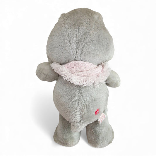 Vintage 1980s plush. Gramms Bear. 38cm Plush. Back view.