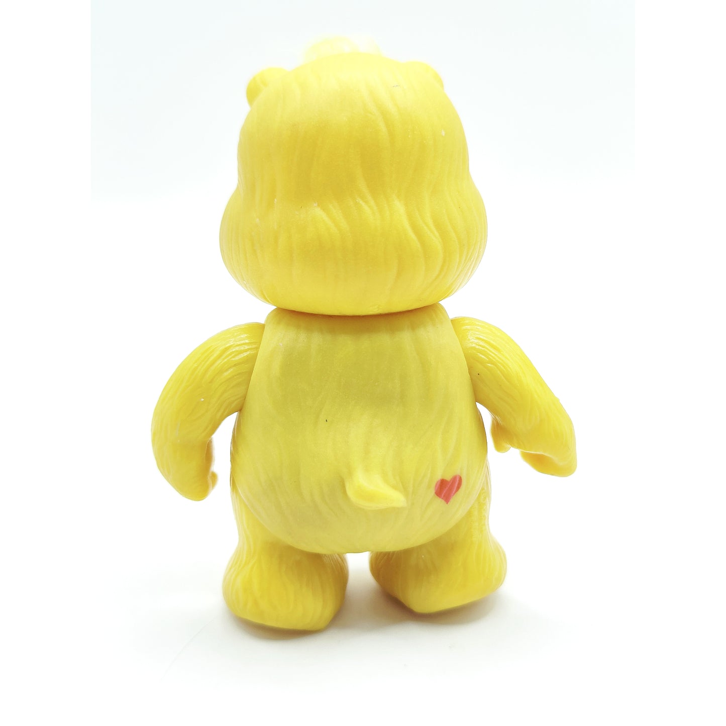 Vintage 1980s mini pvc figure. Poseable PVC Figure. Birthday. 3.5". Back view.