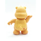 Vintage 1980s mini pvc figure. Poseable PVC Figure. Friend. 3.5". Back view.