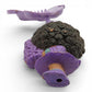 Vintage 1980s small toy. First Release. Hyacinthia. With Original Butterfly Hair Clip & Rare. Bottom view.