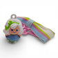 Vintage 1980s small toy. First Release. Morning Glory. Complete with Original Striped Bow. Close up 1 view.