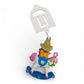 Vintage 1980s small toy. First Scented Release. Johnny Jump-Up & Lazy Daisy. Complete with Original Pocket Clip. Back view.