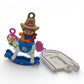 Vintage 1980s small toy. First Scented Release. Johnny Jump-Up & Lazy Daisy. Complete with Original Pocket Clip. Face view.