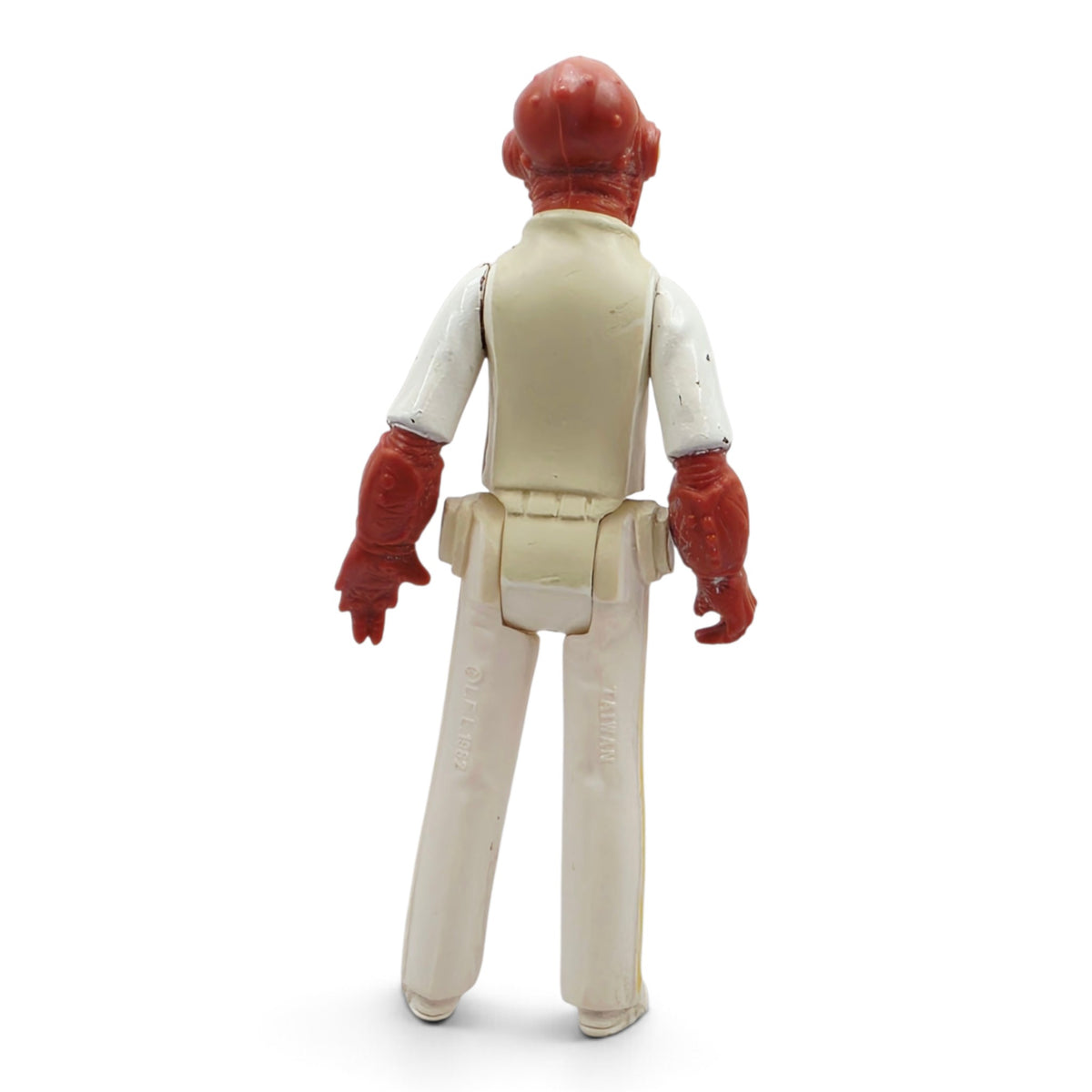 1983 Star Wars Return of the Jedi Admiral Ackbar Back view