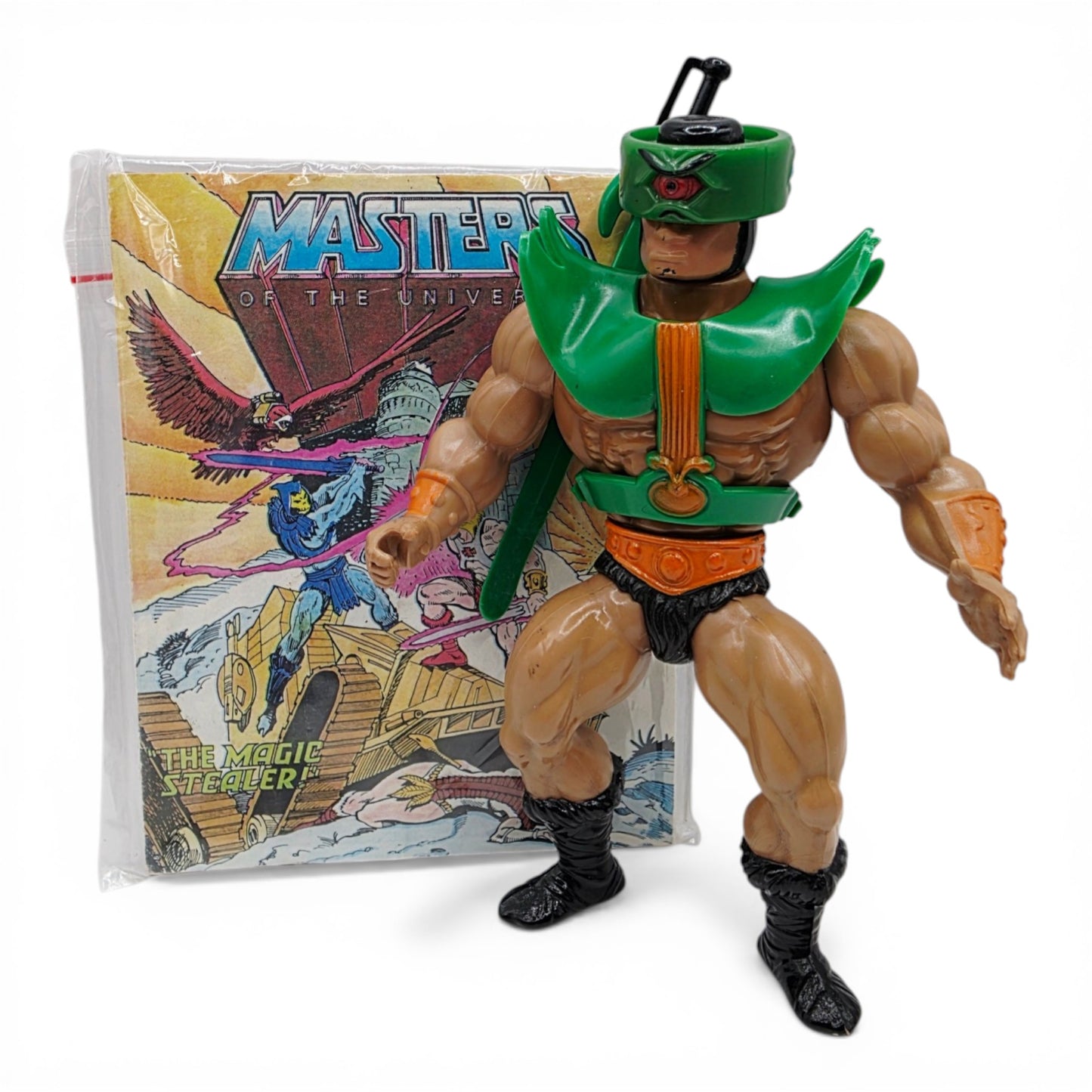1983 – Masters of the Universe – (MOTU) – Tri-Klops – & Mini Comic! – Complete
