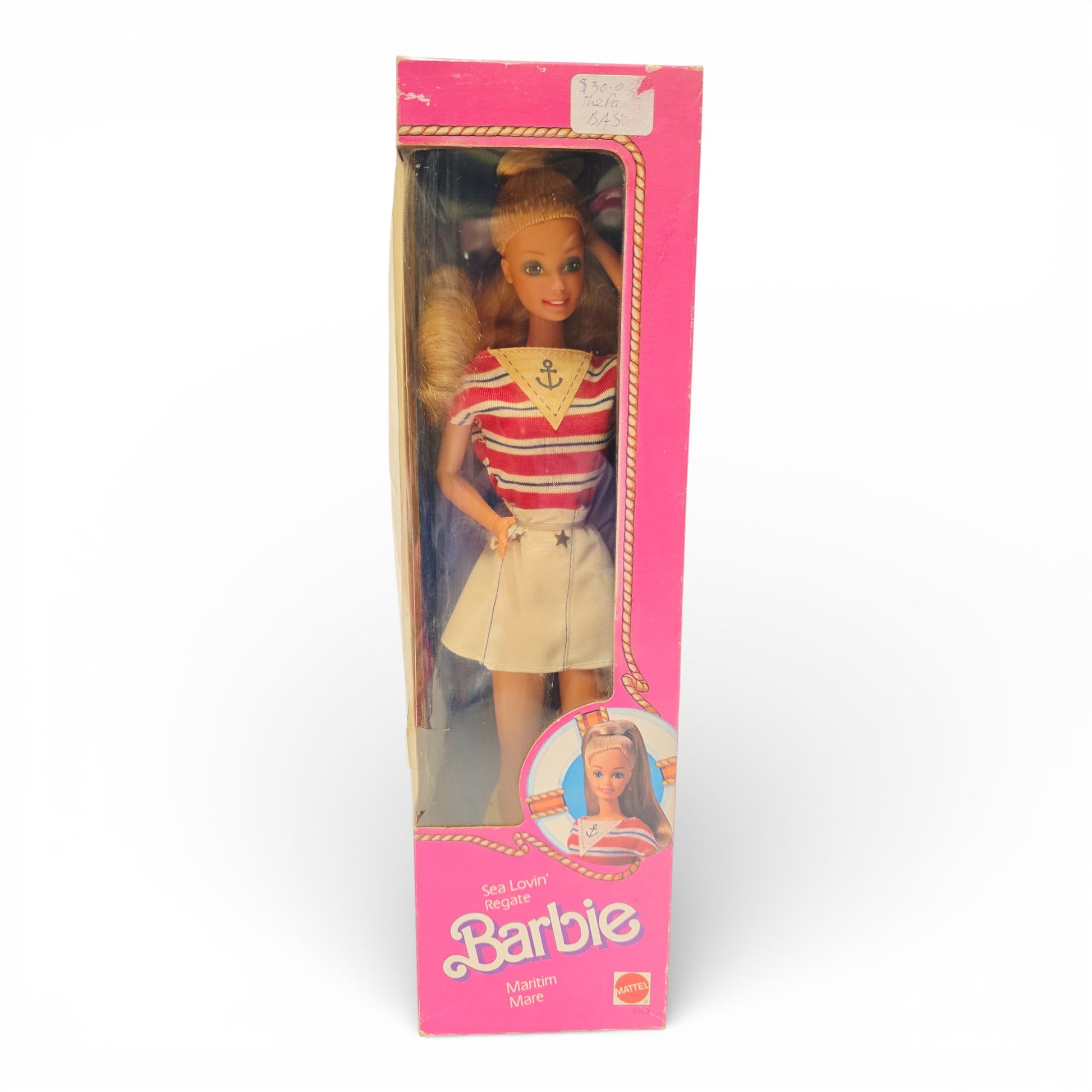 1984 Barbie Sea Lovin' Blonde doll — Front view