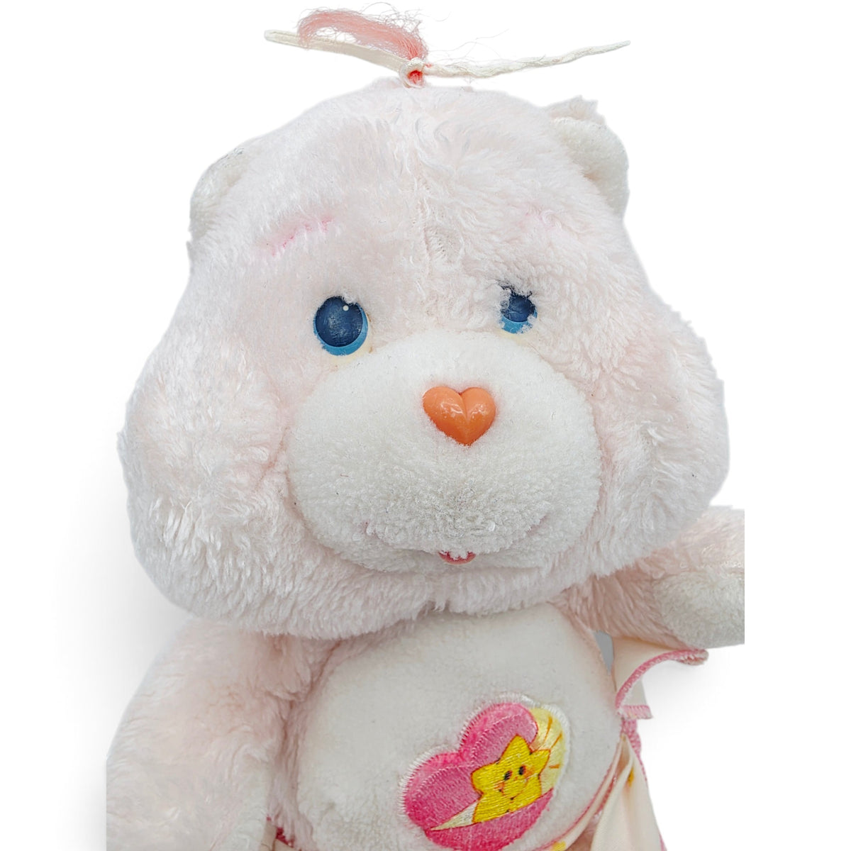 1984 Care Bears Baby Hugs Bear Face view