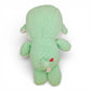 Vintage 1980s plush. Gentle Heart Lamb. 36cm Plush. Back view.