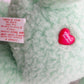Vintage 1980s plush. Gentle Heart Lamb. 36cm Plush. Close up 2 view.