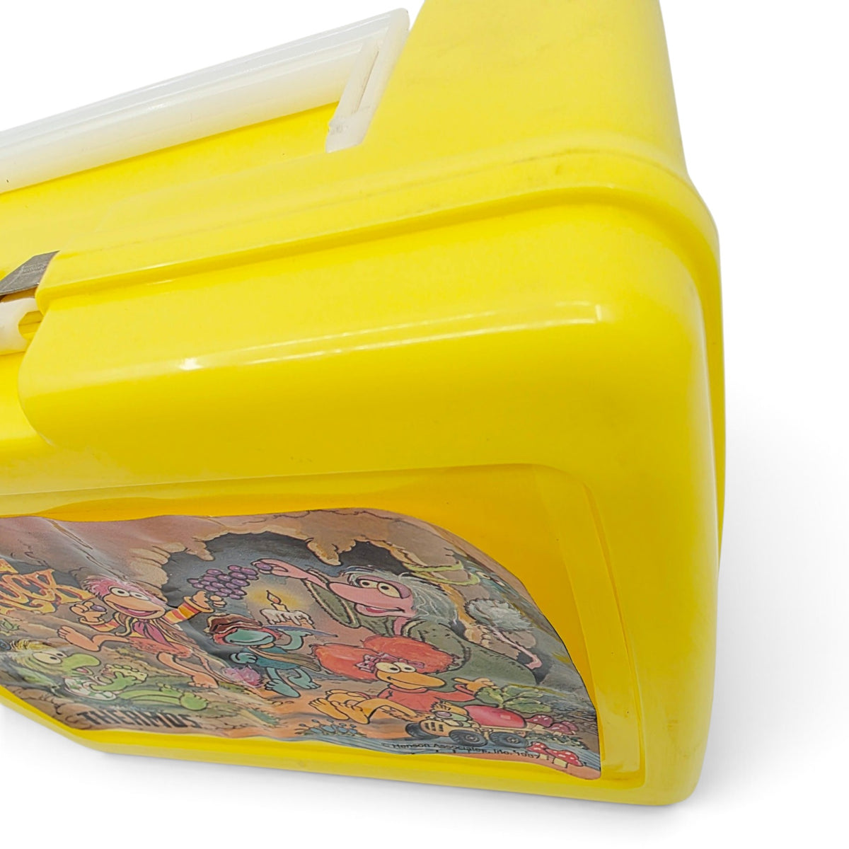 1984 Fraggle Rock Lunchbox and Thermos Close-up 3 view