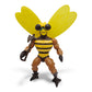 Vintage 1980s action figure. (MOTU). Buzz-Off. & Mini Comic!. Face view.