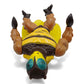 Vintage 1980s action figure. (MOTU). Buzz-Off. & Mini Comic!. Top view.