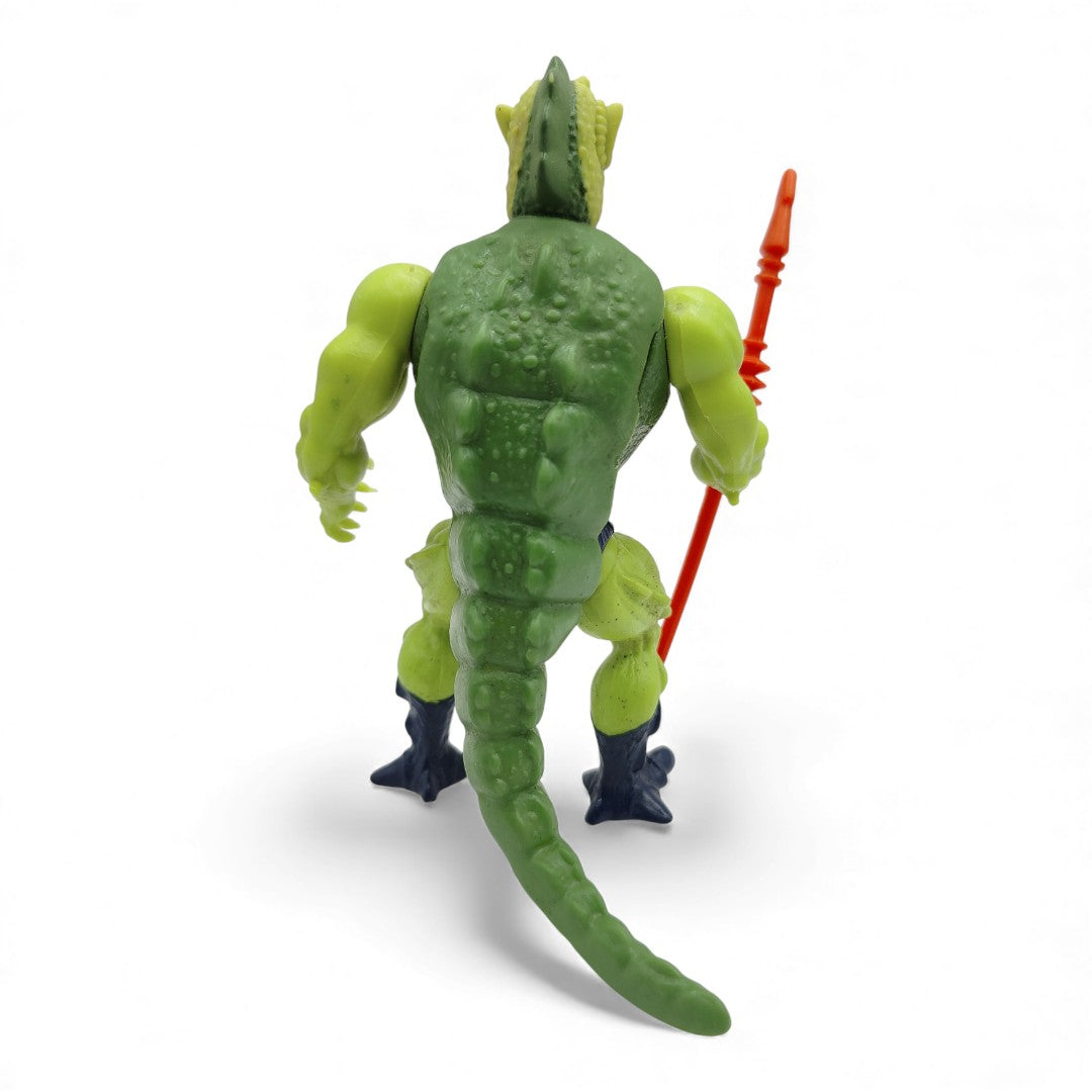 Vintage 1980s action figure. (MOTU). Whiplash. Back view.