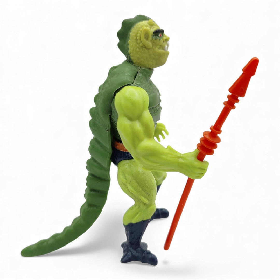 Vintage 1980s action figure. (MOTU). Whiplash. Right view.