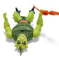 Vintage 1980s action figure. (MOTU). Whiplash. & Mini Comic!. Top view.