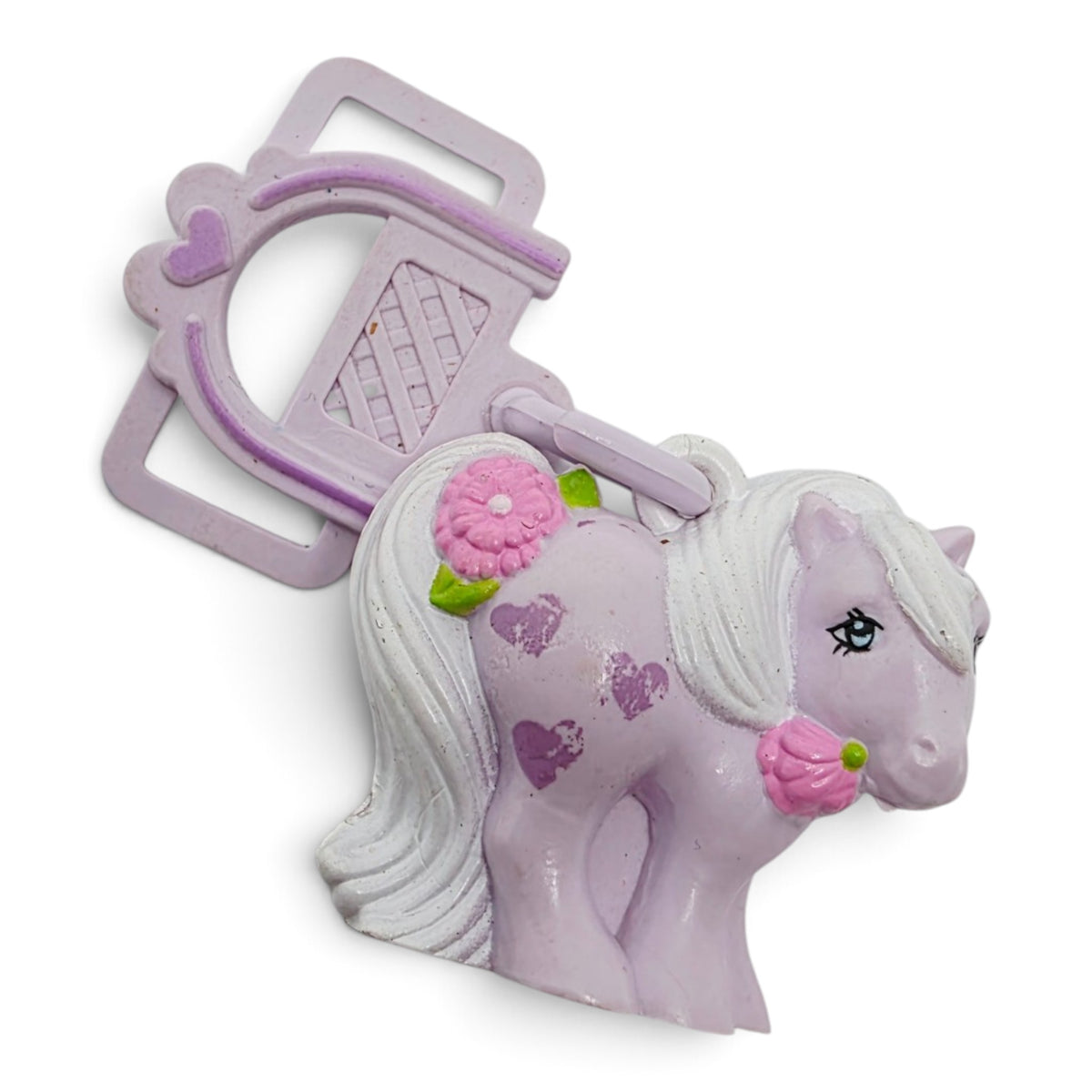 1984 My Little Pony G1 Powder (Clip Figure) Front view
