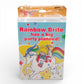Vintage 1980s stationery. 8 x Retro Party Invites. Front view.