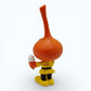 Vintage 1980s mini pvc figure. Ice Cream. Dimmy. 8cm. Back view.