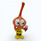 Vintage 1980s mini pvc figure. Ice Cream. Dimmy. 8cm. Front view.