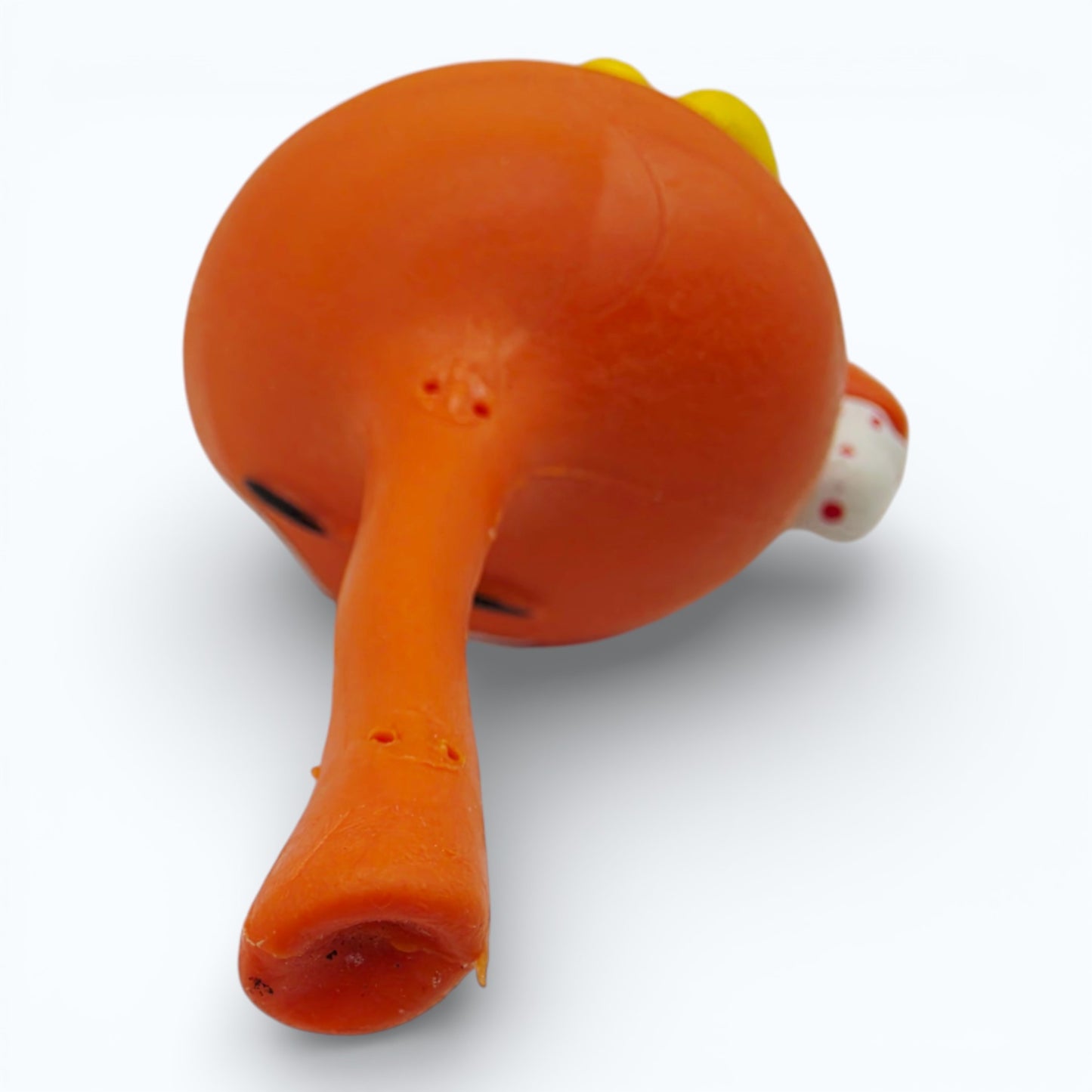 Vintage 1980s mini pvc figure. Ice Cream. Dimmy. 8cm. Top view.