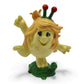 Vintage 1980s mini pvc figure. Cutely. Mini Figure 7.5cm. Front view.