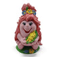 Vintage 1980s mini pvc figure. Mama Brightly. Mini Figure 7.5cm. Right view.