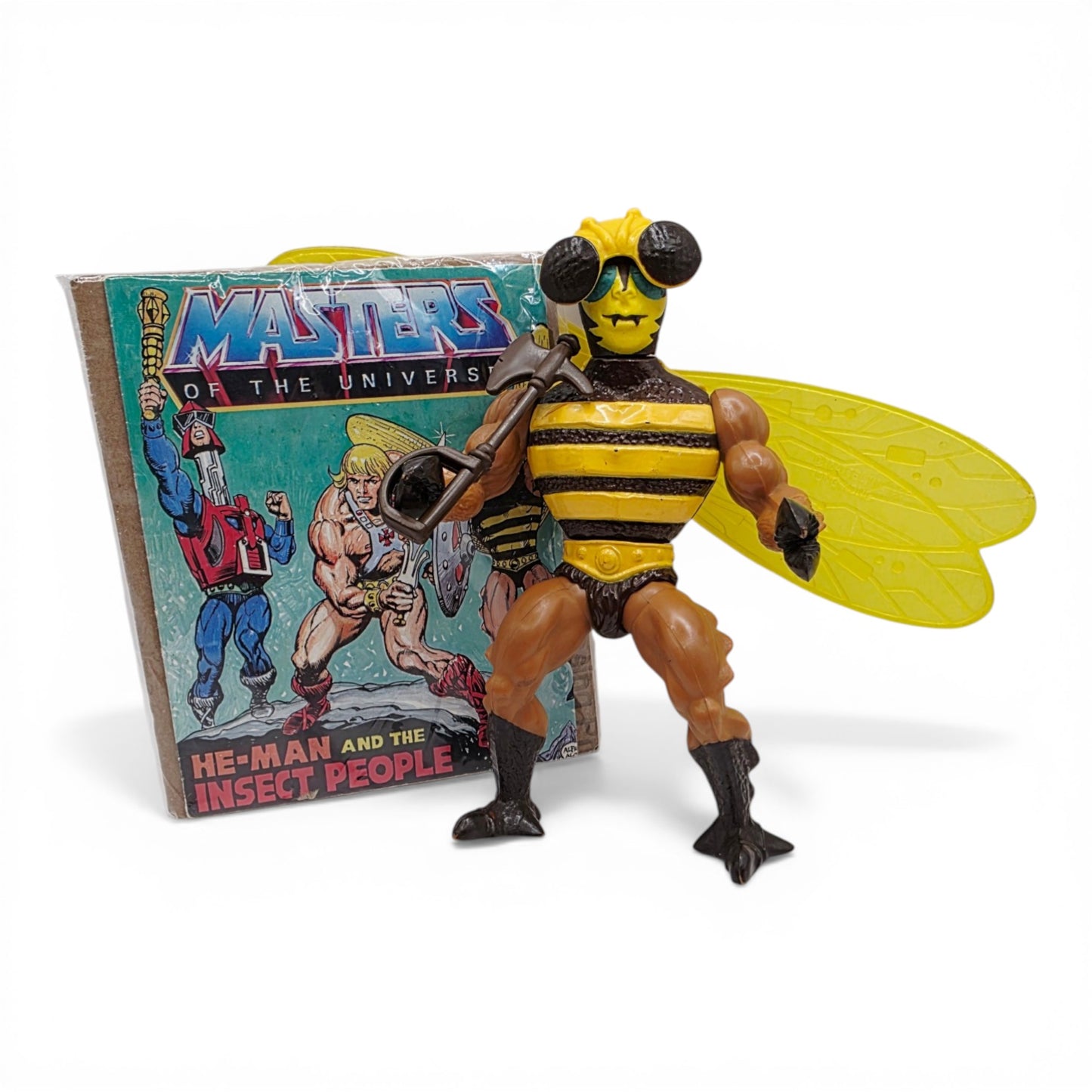 1984 – Masters of the Universe – (MOTU) – Buzz-Off – & Mini Comic! – Complete
