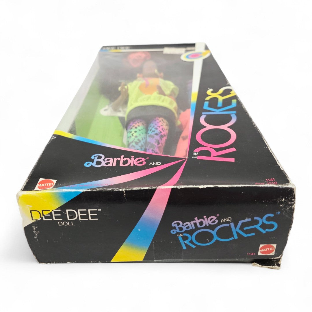 1985 Barbie Barbie & the Rockers Dee Dee doll — Bottom view