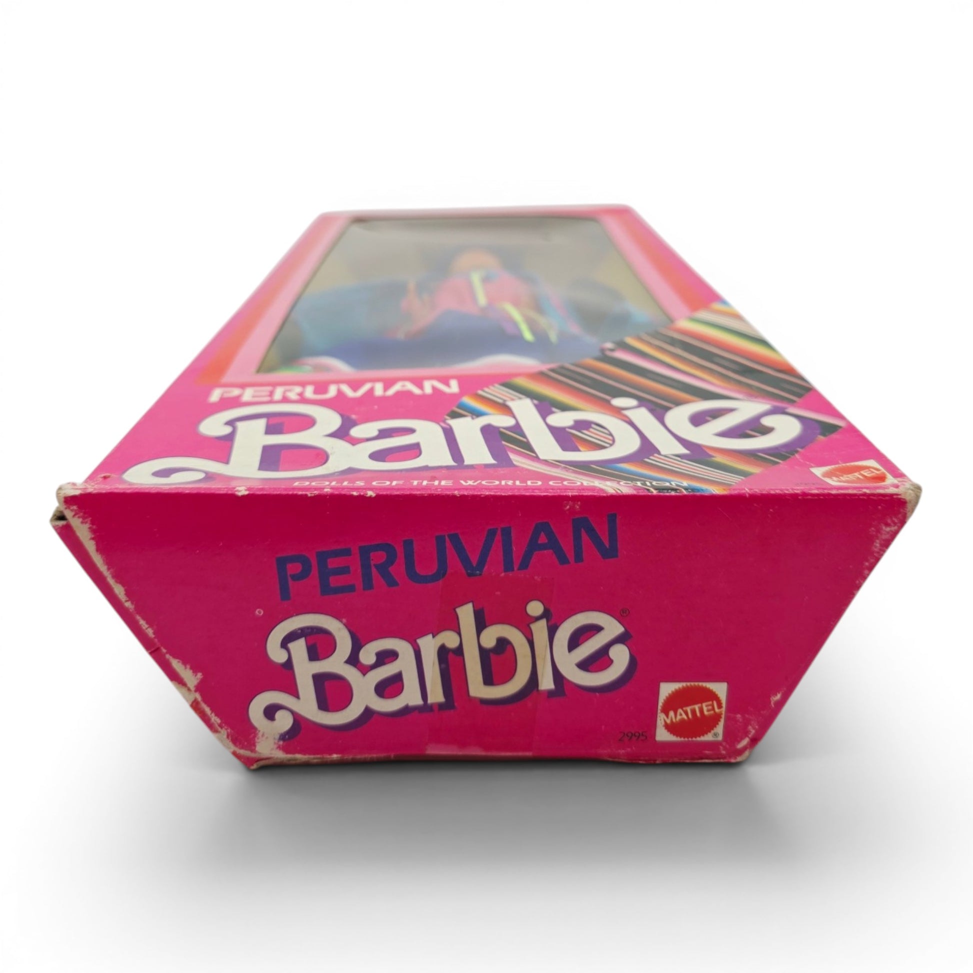 1985 Barbie Dolls of the World Peruvian doll — Bottom view