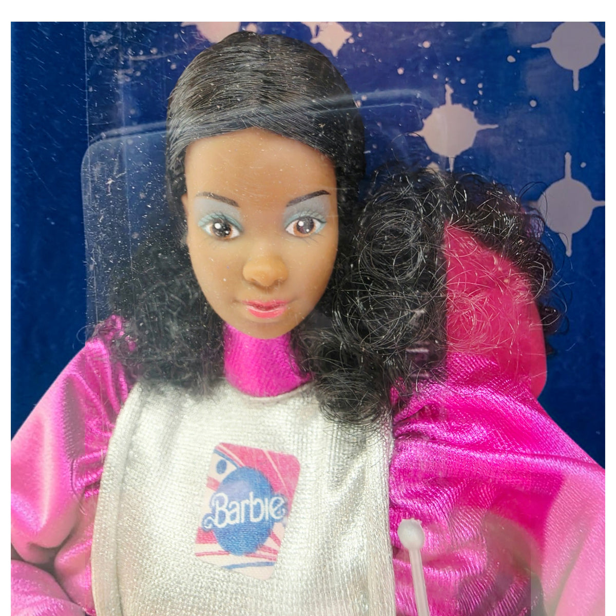 1985 Barbie Original Iconic 80s (AA) Astronaut Face view