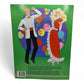 Vintage 1980s paper doll book. Vintage Paper Doll Book. Barbie & Ken. Back view.