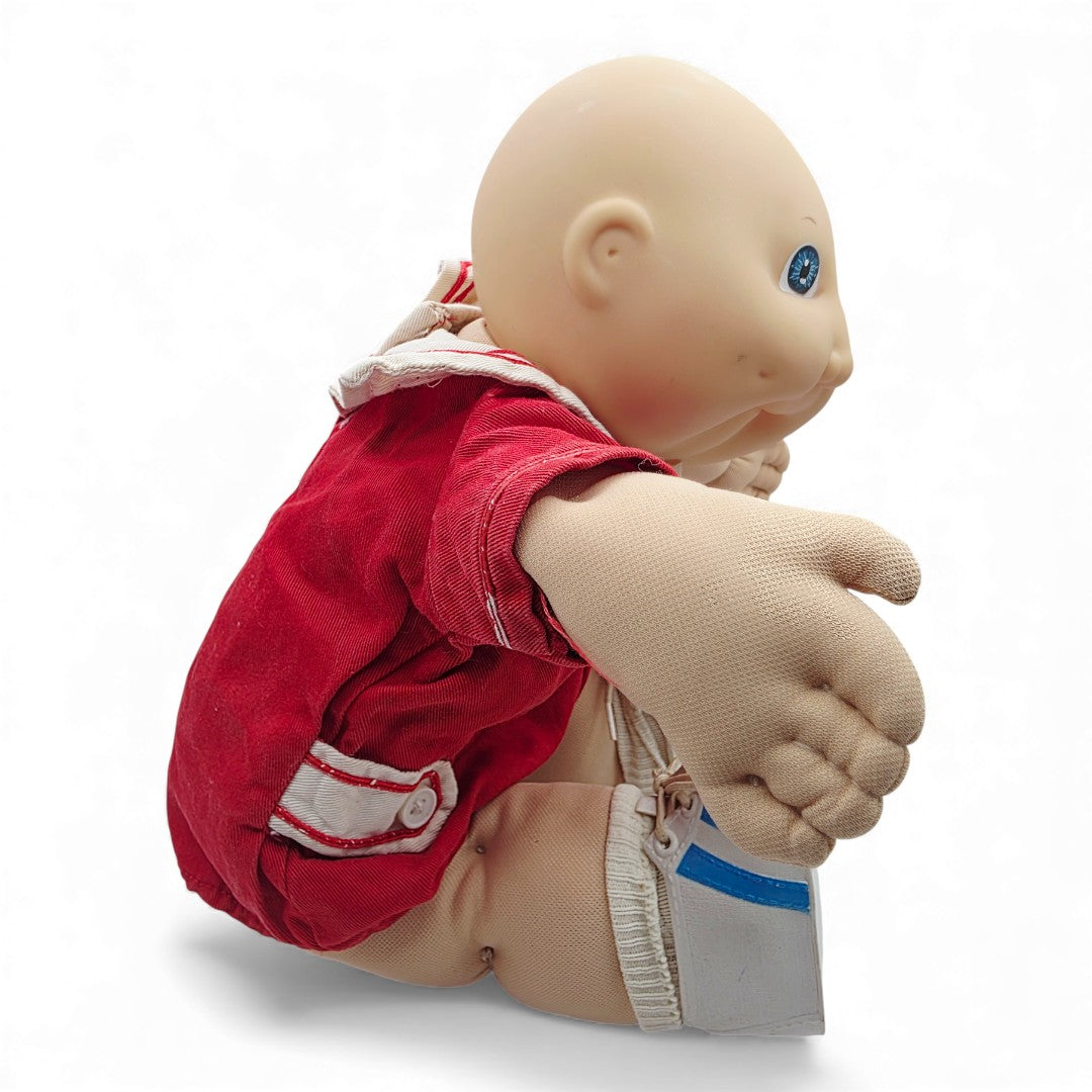 Vintage 1980s doll. Boy in a Sailor Suit. Right view.