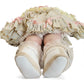 Vintage 1980s doll. Porcelain CPK. Pamela Diane. Limited Run 40cm. Bottom view.