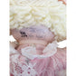 Vintage 1980s doll. Porcelain CPK. Pamela Diane. Limited Run 40cm. Close up 9 view.