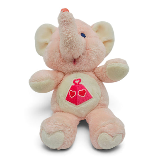 1985 Care Bears Lotsa Heart Elephant Front view