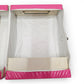 Vintage 1980s doll accessory. Fashion Doll Case. Tara Toy Corp. Classic 80s! 34 x 26cm. Close up 3 view.