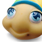 Vintage 1980s small toy. Glo Turtle & Glo Hopper. Face view.