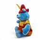 Vintage 1980s plush. Tummi Gummi. Beautiful & Soft Plush! 35-40cm. Left view.