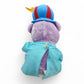 Vintage 1980s plush. Zummi Gummi. Beautiful & Soft Plush! 35-40cm. Back view.