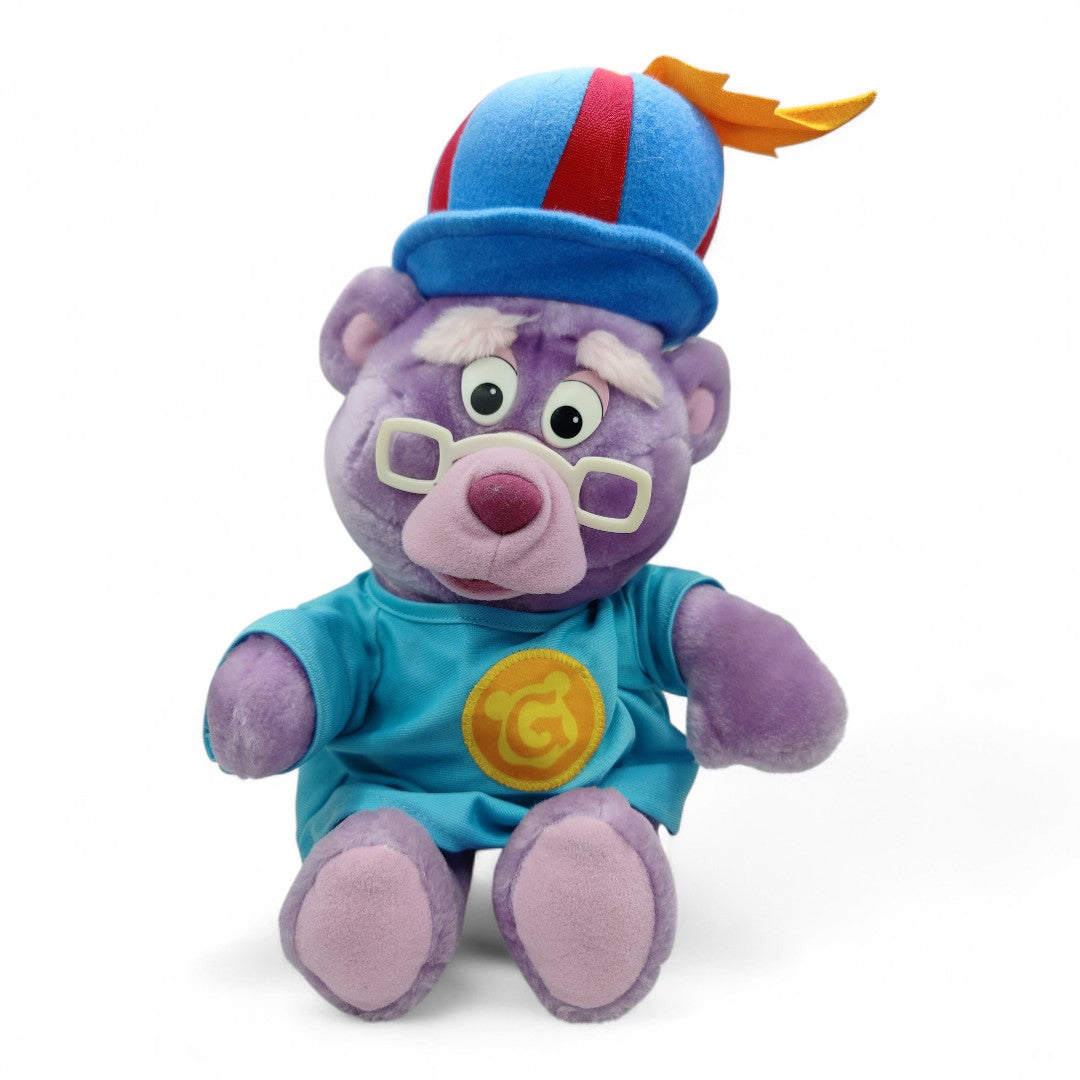 Vintage 1980s plush. Zummi Gummi. Beautiful & Soft Plush! 35-40cm. Front view.