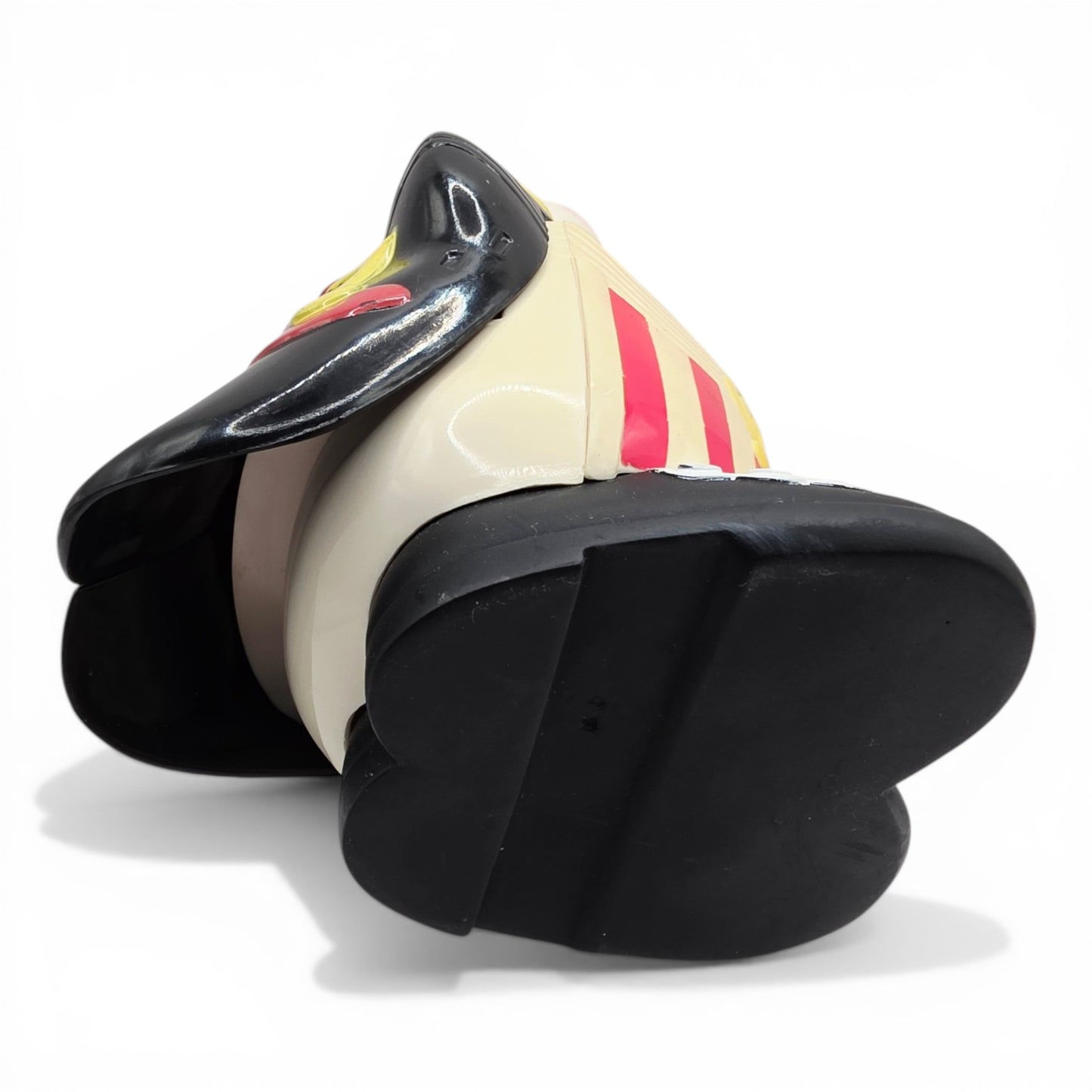 1985 Keypers Series 1 Penguin Keyboard small toy — Bottom view